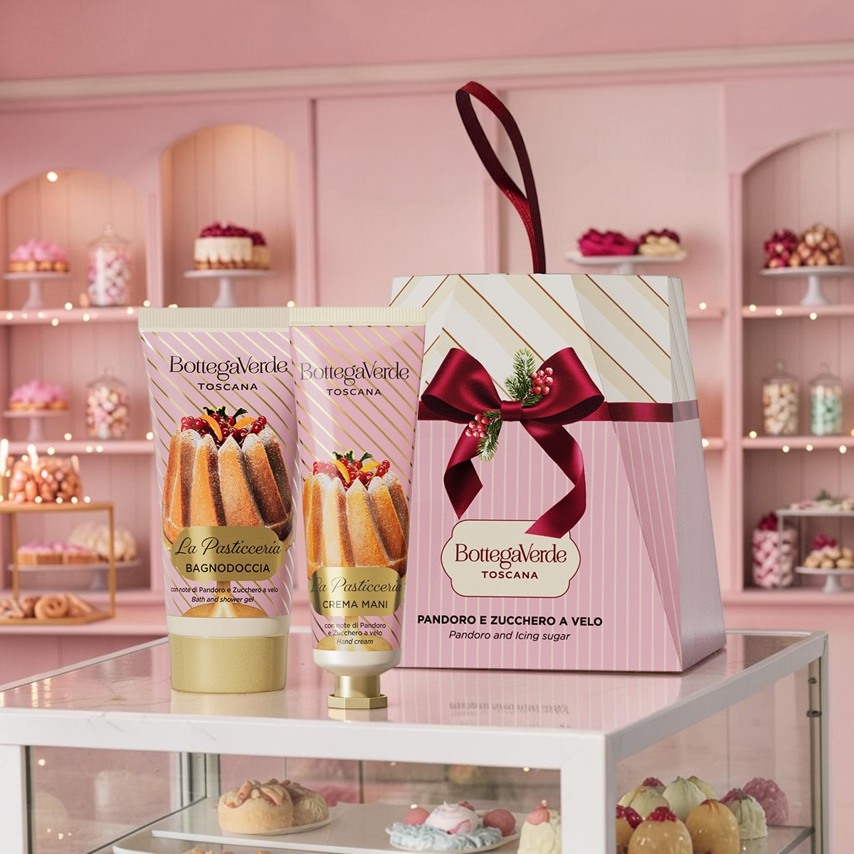 Pandoro and Icing Sugar gift case