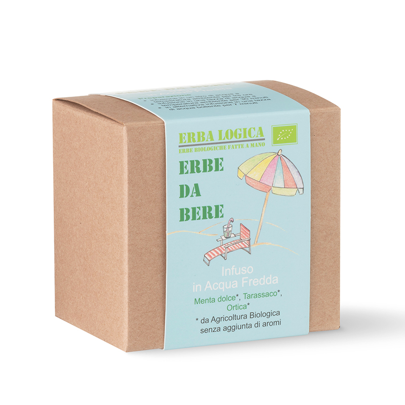 ErbaLogica Erbe da bere Infuso a freddo alla Menta dolce