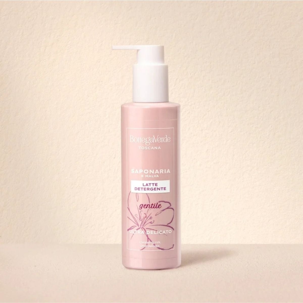SAPONARIA and MALLOW - Cleansing milk - ultra delicate - gentle (200 ml)