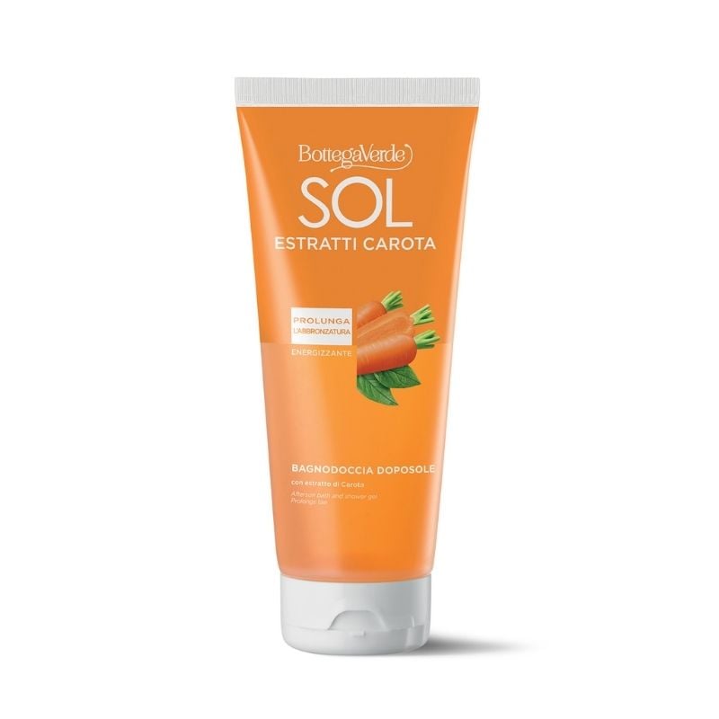 Image of Bottega Verde SOL Estratti Carota - Bagnodoccia doposole - prolunga l'abbronzatura - con estratto di Carota - energizzante013