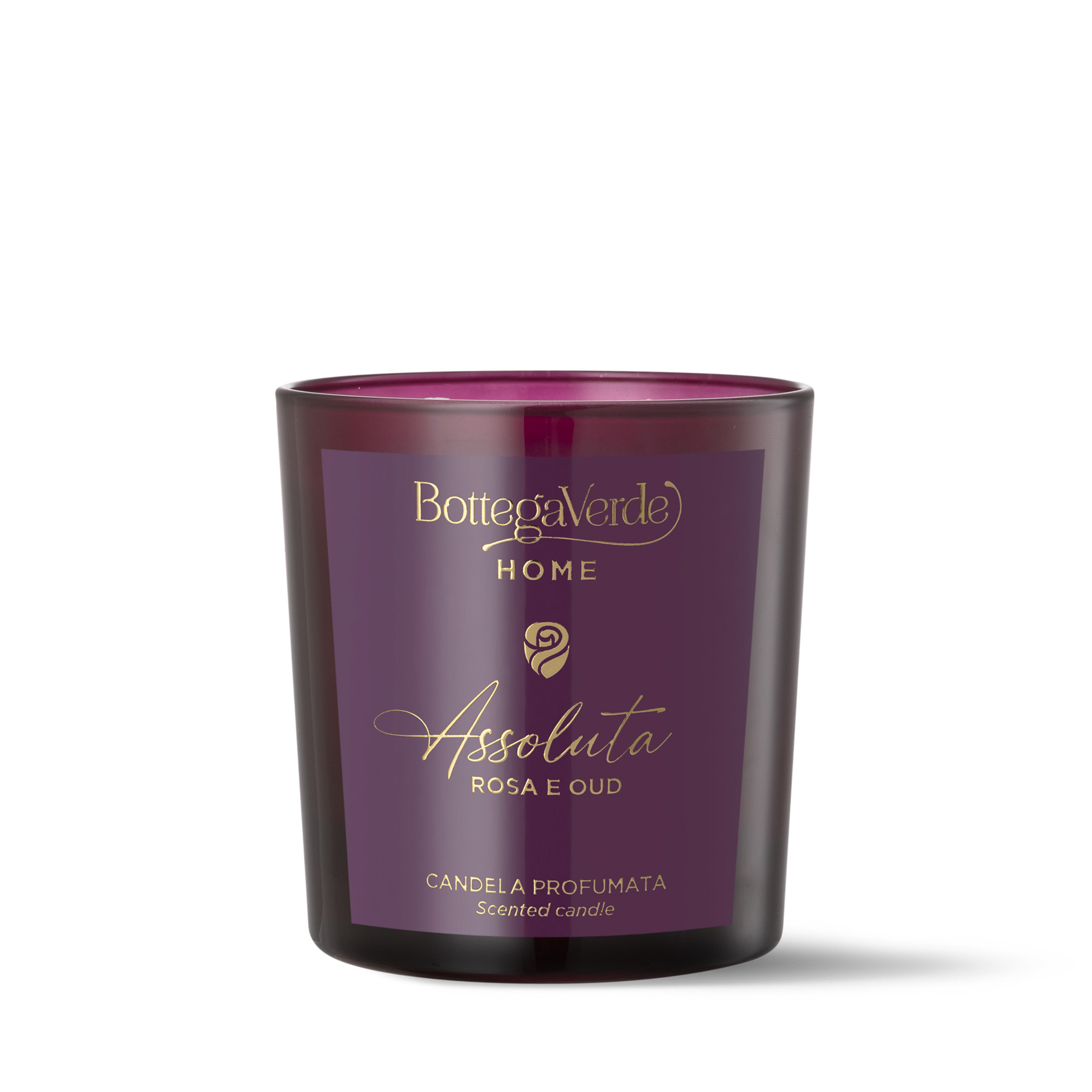 Assoluta - Rosa e Oud - Candela profumata