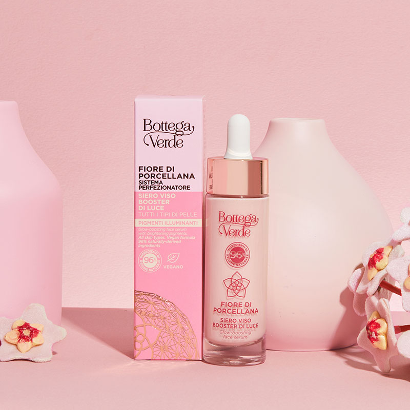 Perfecting system - Day face treatment - plumping, anti-sagging and anti-thinning action - with Plant Ceramides, Acacia Plant Collagen and Porcelainflower (50 ml) - mature skin