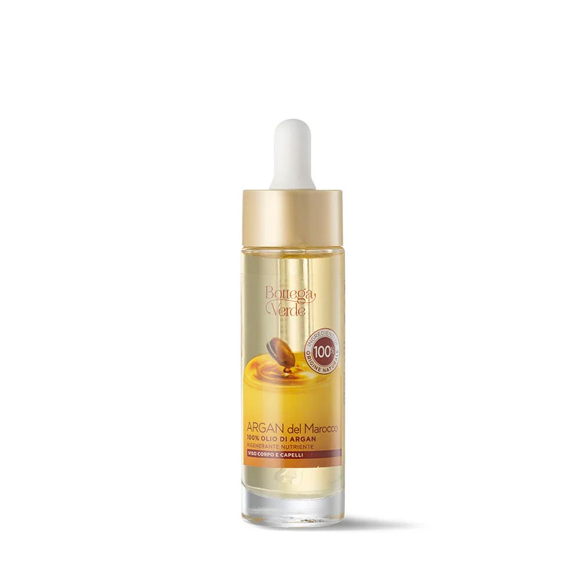 Image of Bottega Verde Argan del Marocco - 100% olio di Argan - rigenerante nutriente - pelli normali o secche