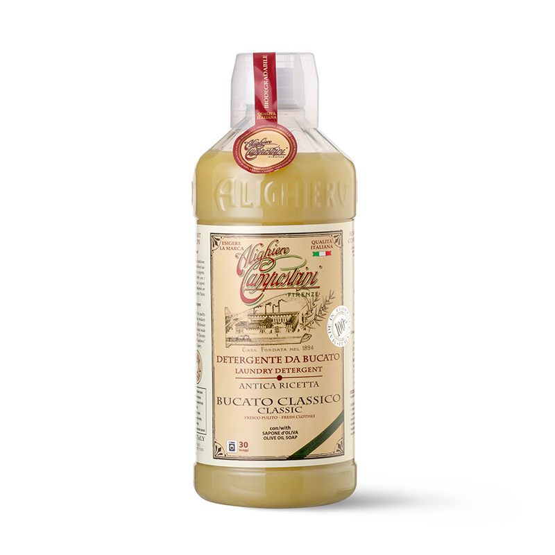 ALIGHIERO E CAMPOSTRINI Detergente bucato classico con sapone di Cocco ALIGHIERO E CAMPOSTRINI Detergente bucato classico con sapone di Cocco
