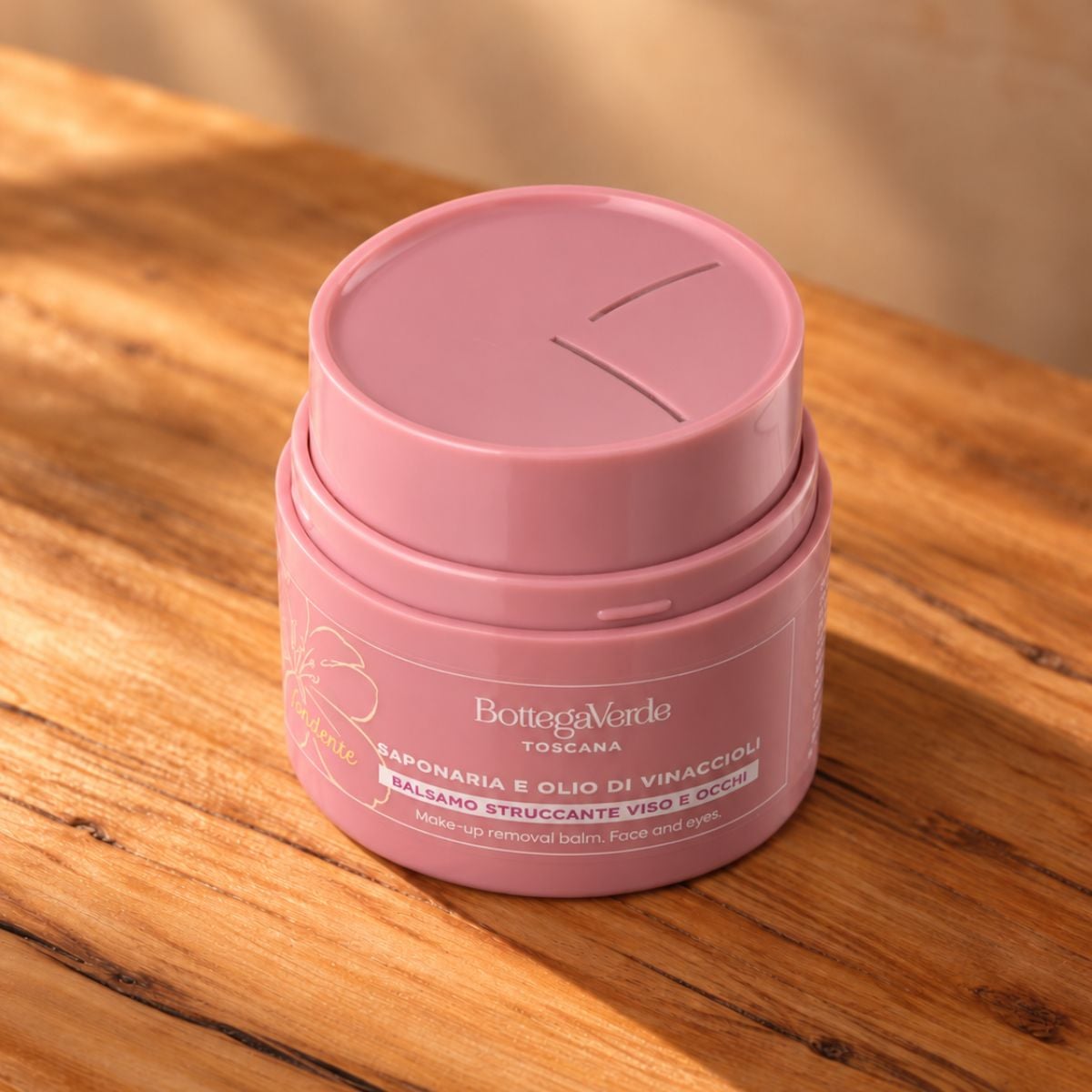 SAPONARIA AND GRAPE-SEED OIL - Make-up removal balm - face and eyes - melting (45 ml)