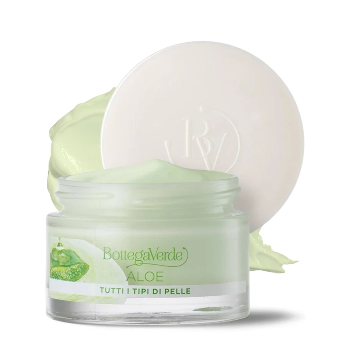 Aloe - 24H face cream - moisturising, soothing and brightening - with 30% organic Aloe* juice (50 ml) - for all skin types
