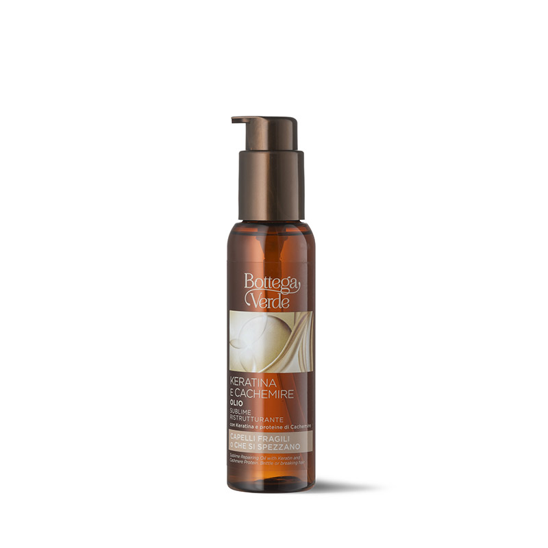 Keratina e Cachemire - Sublime Repairing Oil - with Keratin and Cashmere Protein (100 ml) - brittle and breaking hair