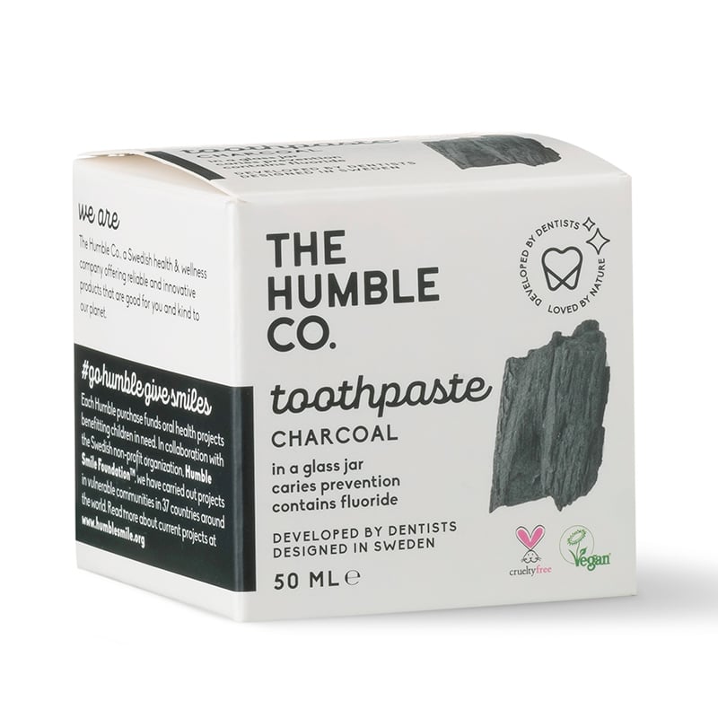 The HUMBLE & Co. - Dentifricio in pasta al carbone
