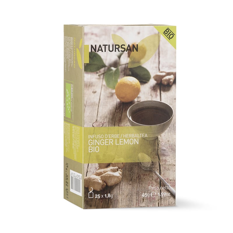 NATURSAN - Infuso d'erbe Ginger Lemon Bio