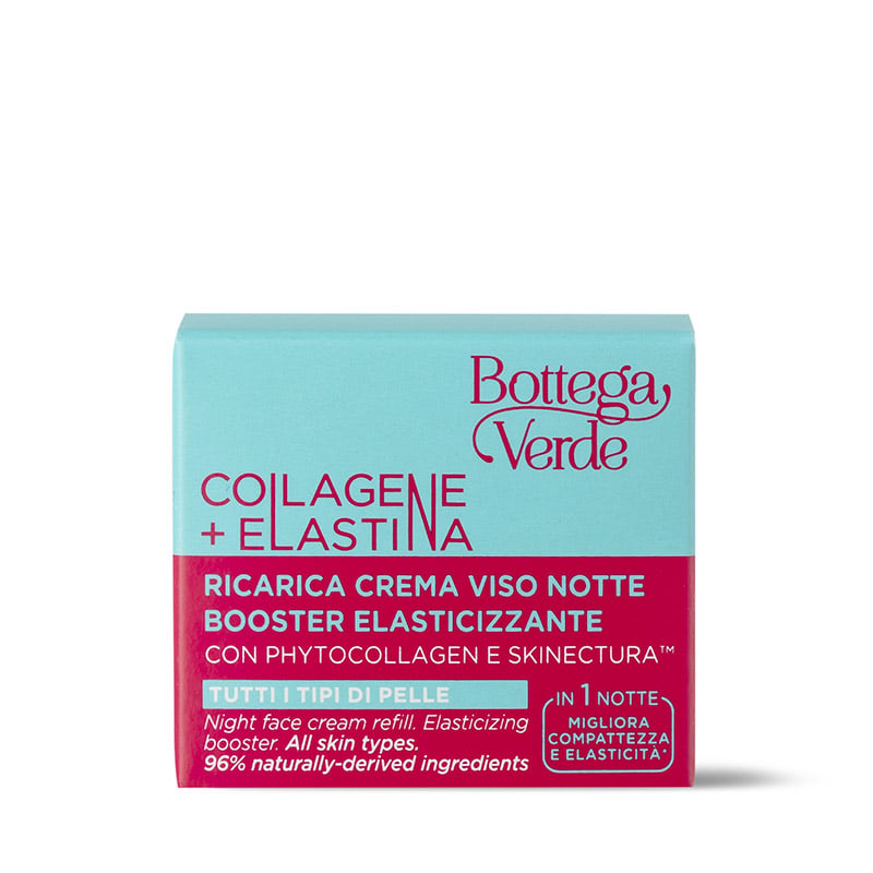 Crema facial de noche para mejorar la firmeza y la elasticidad en una noche con Phytocollagen y Skinectura - todo tipo de pieles - recarga