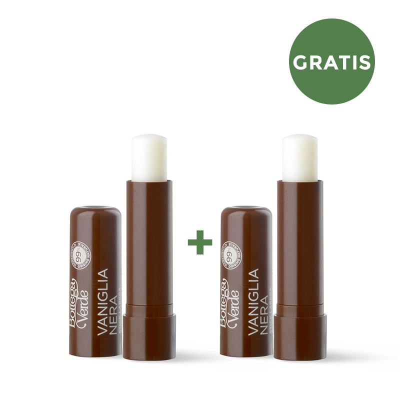 **1+1 GRATIS** Vaniglia nera - stick labbra - protettivo emolliente