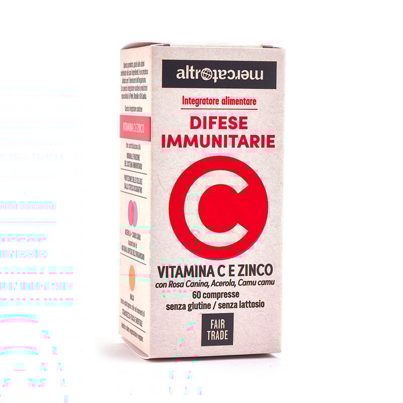 ALTROMERCATO - Difese immunitarie Vitamina C e Zinco in compresse
