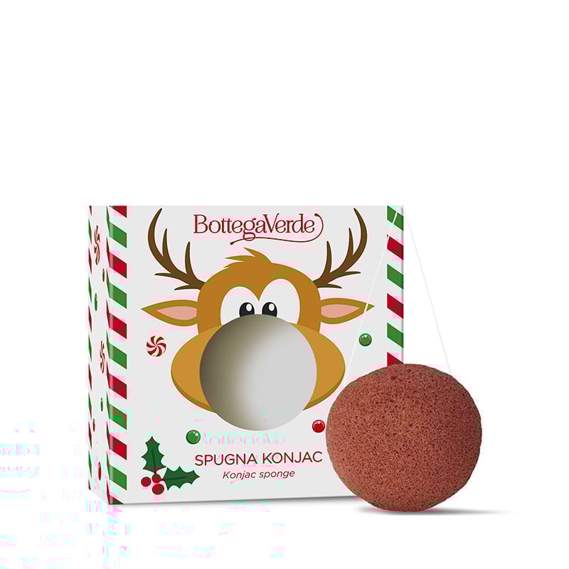 Konjac sponge - cleanses and exfoliates