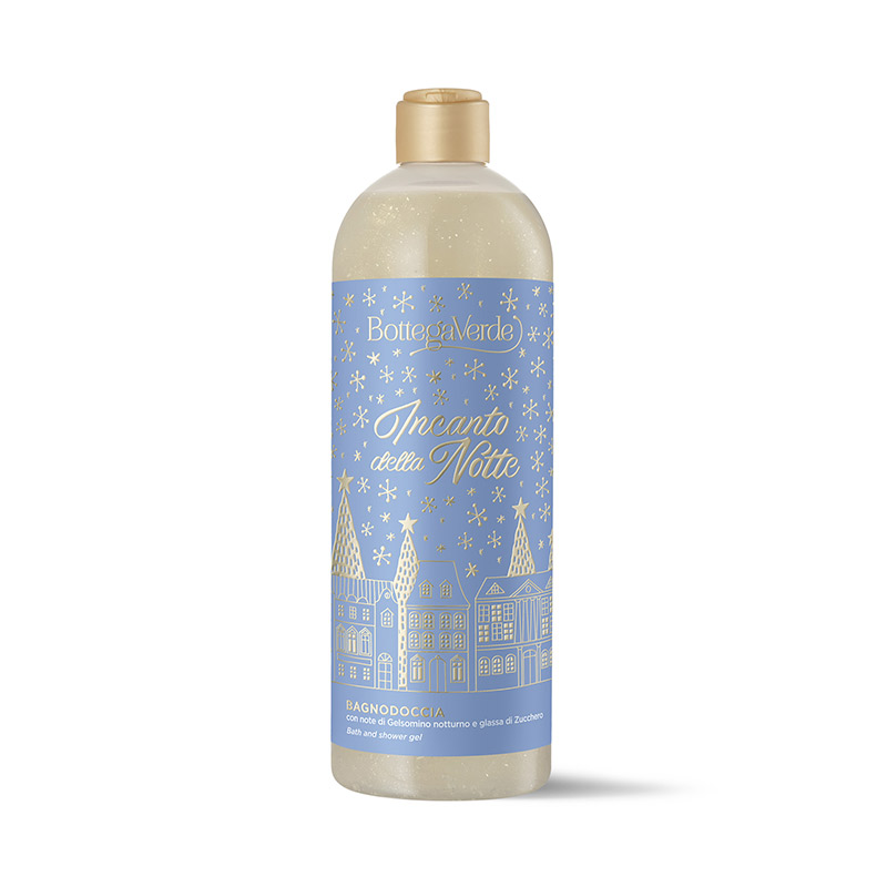Bath and shower gel with Night-blooming jasmine and Sugar icing notes (750 ml)