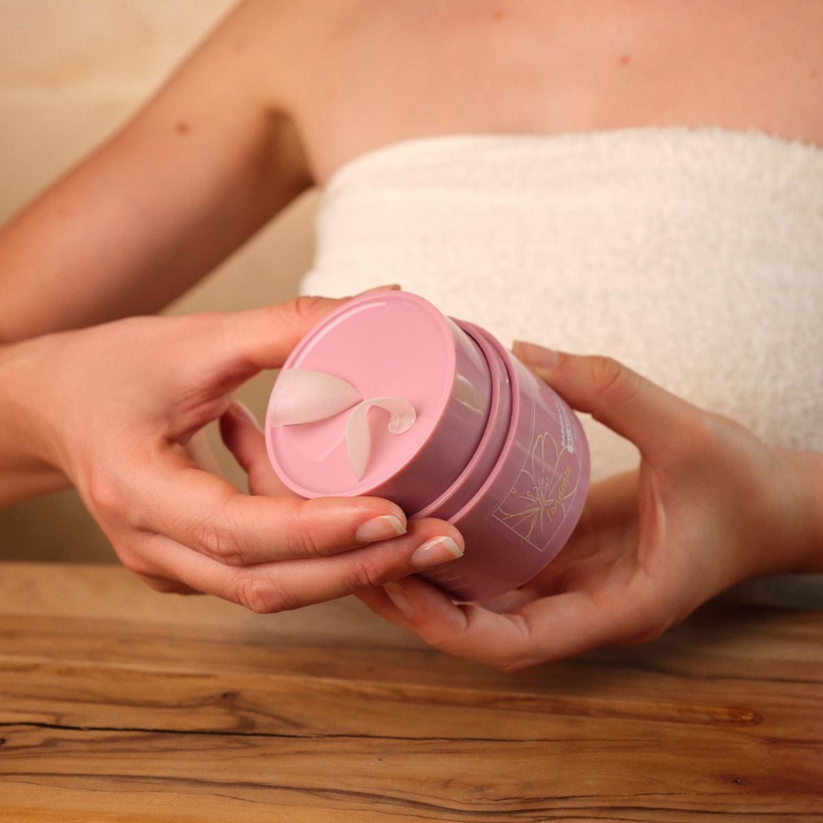 SAPONARIA AND GRAPE-SEED OIL - Make-up removal balm - face and eyes - melting (45 ml)