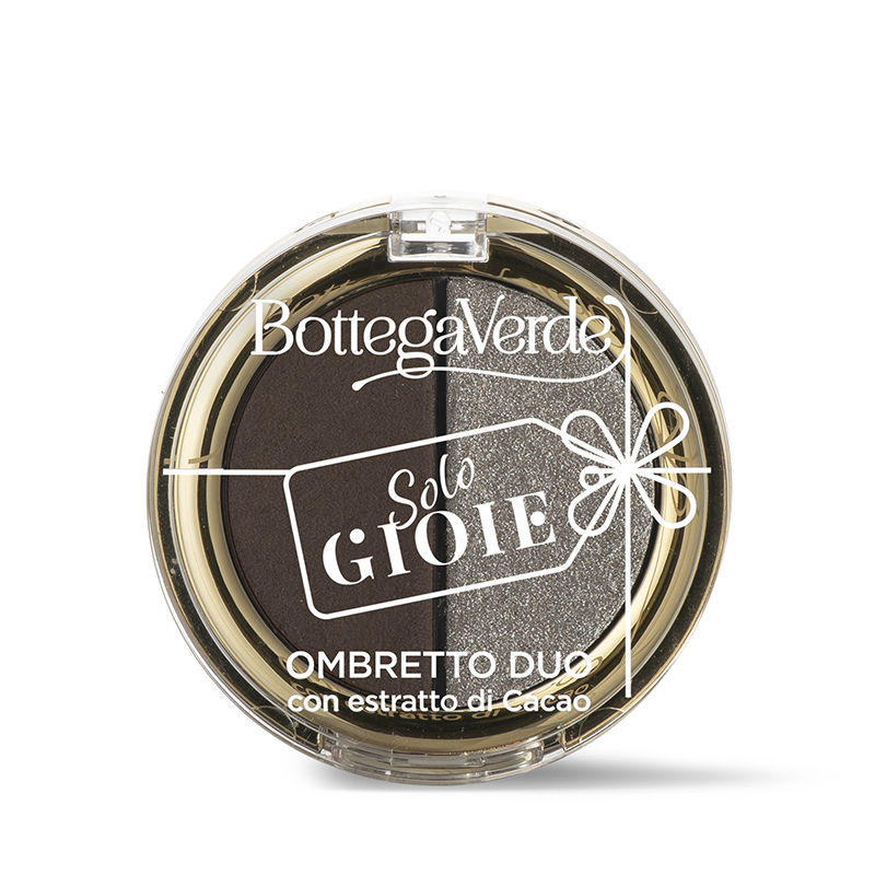 Bottega Verde Solo Gioie - Ombretto duo con estratto di Cacao