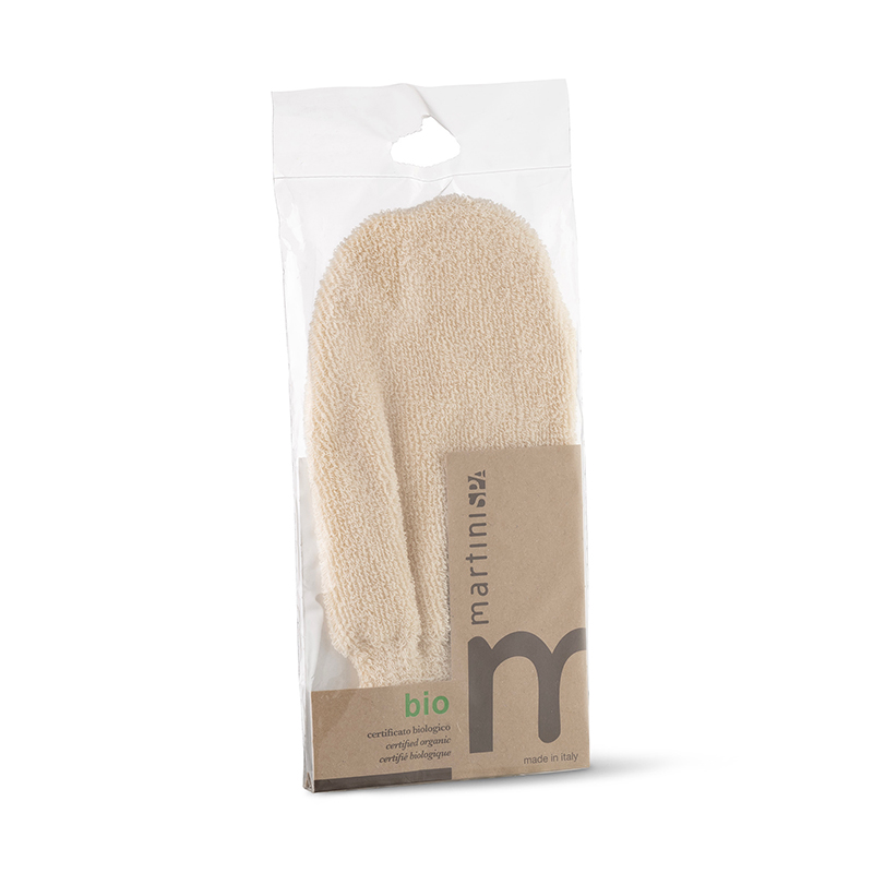 MARTINI - Guanto in cotone bio per il viso