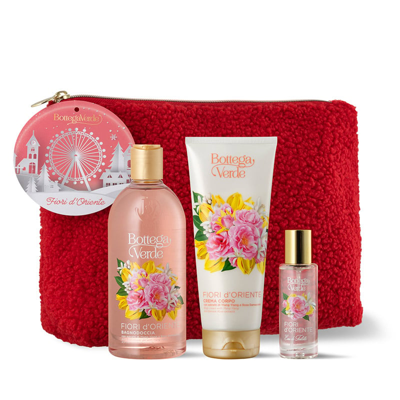 Confezione Regalo Teddy Beauty Fiori d'Oriente