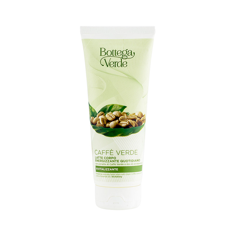 Caffè Verde - Energising everyday body lotion - with Green Coffee extract and a mix of essential oils (200 ml) - revitalising