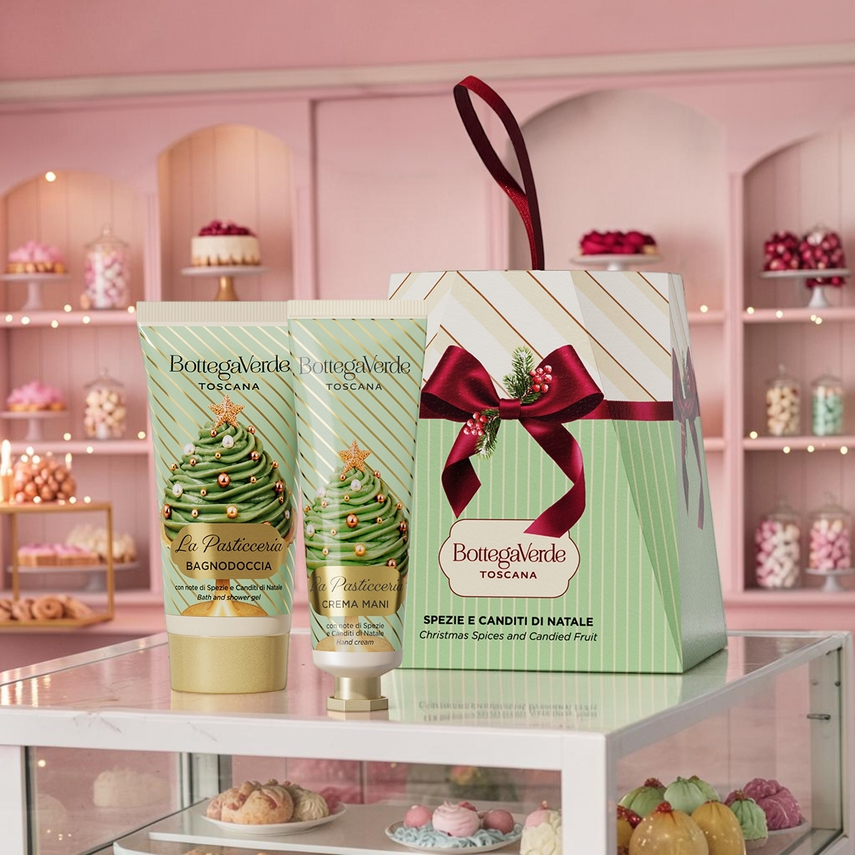 Christmas Spice and Candied Fruit gift case