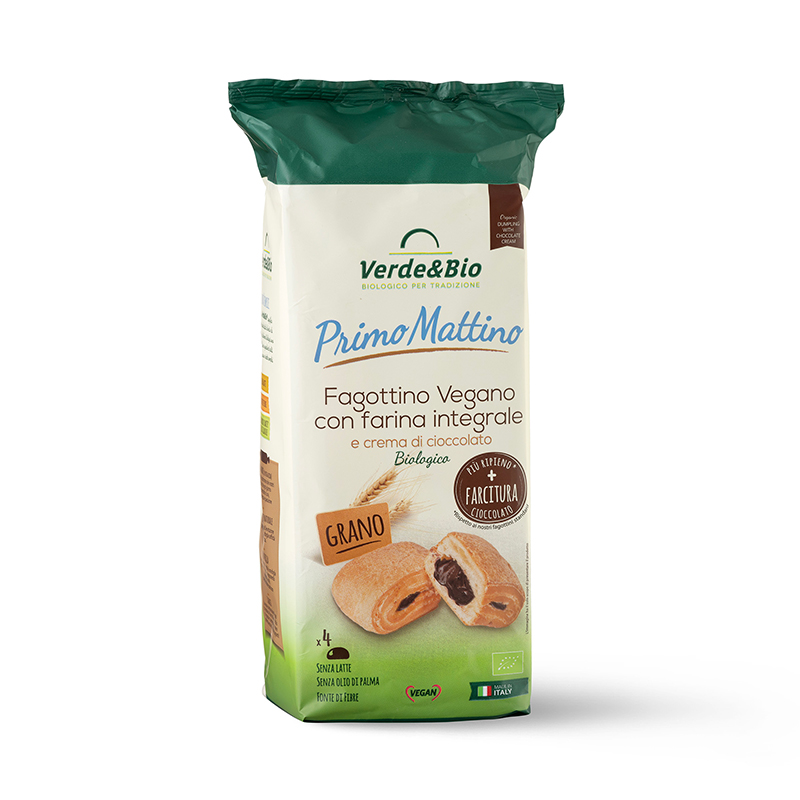 VERDE BIO - Fagottino vegano con gocce di cioccolato