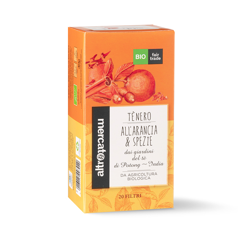 ALTROMERCATO Tè nero arancio e spezie - bio -