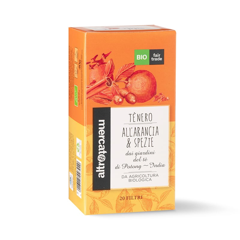 ALTROMERCATO Tè nero arancio e spezie - bio -