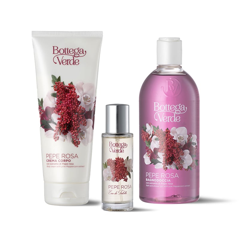 Oferta Pepe rosa - Gel de baño y ducha, Crema corporal, Eau de toilette