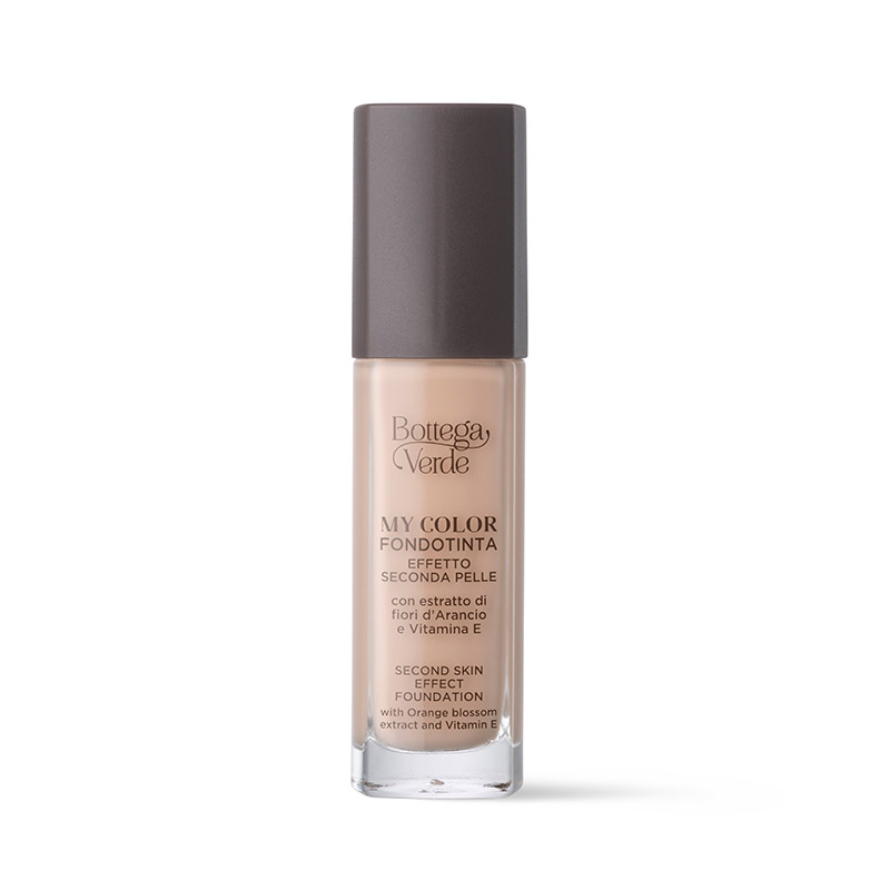 Base de maquillaje My Color - efecto segunda piel - con extracto de Azahar y Vitamina E (30 ml)