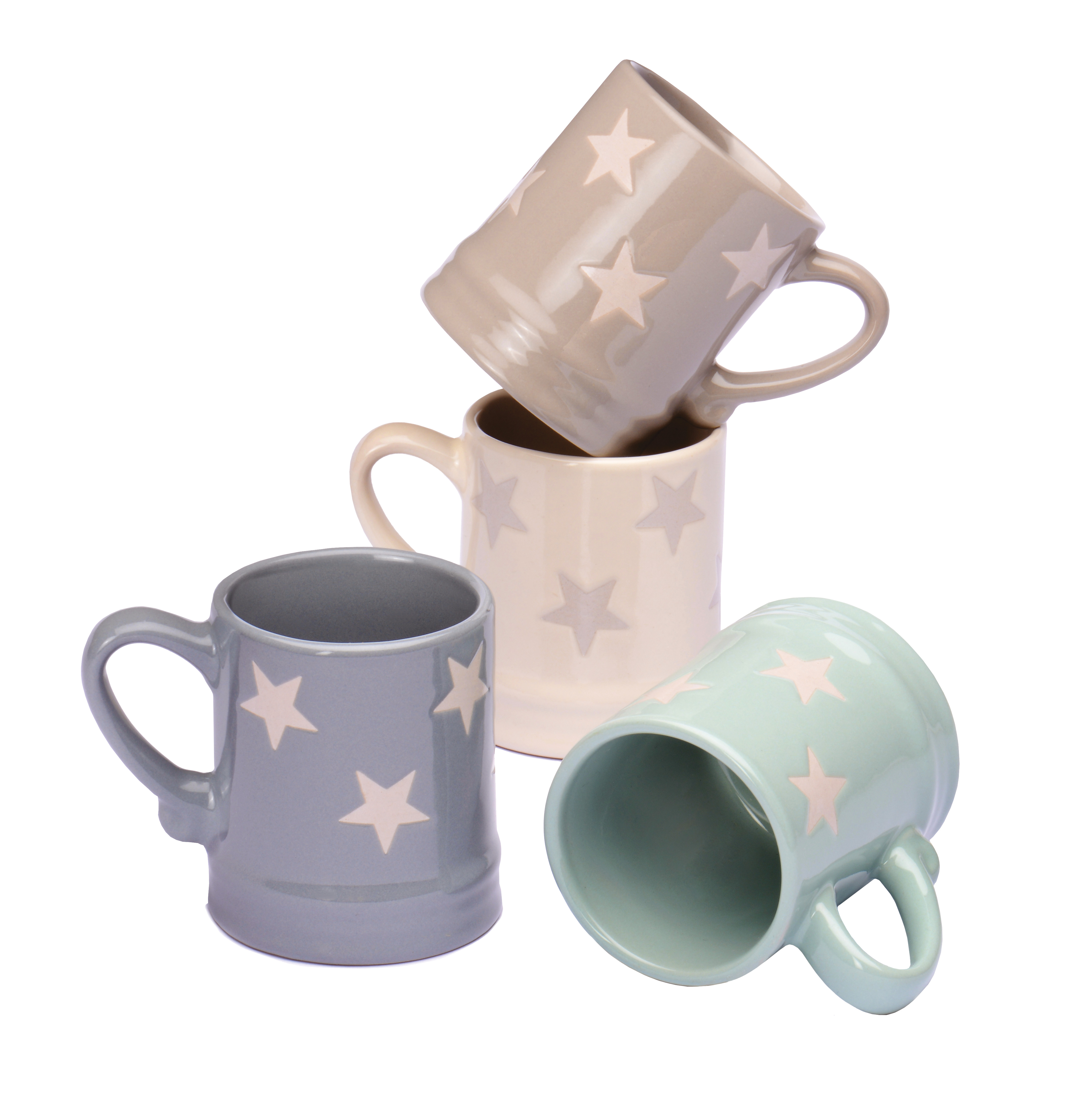 Set of 4 coffee cups