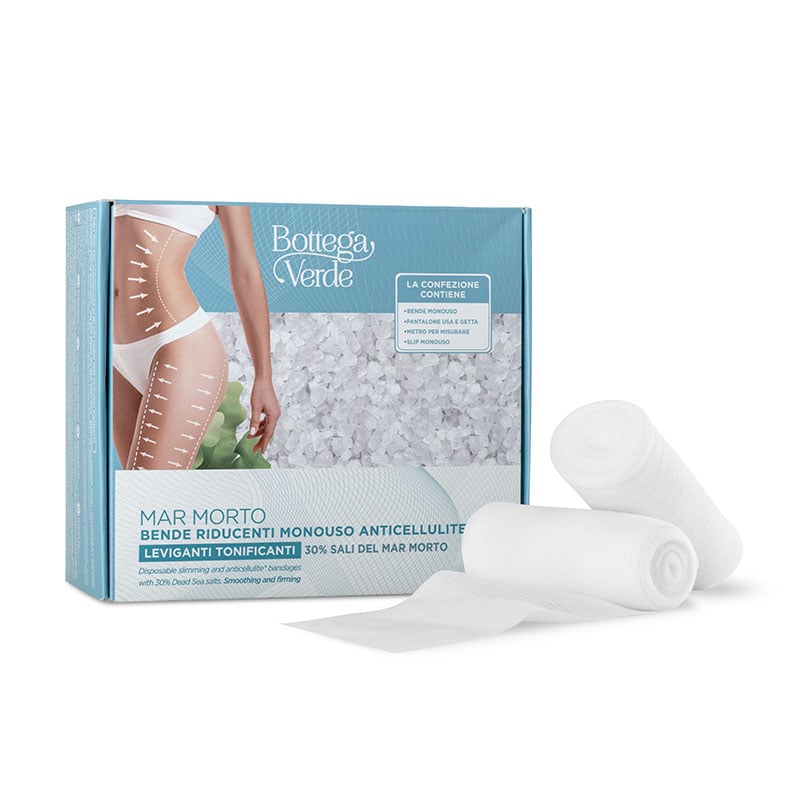 Mar Morto - Disposable slimming and anticellulite* bandages - with 30% Dead Sea salts - smoothing and firming