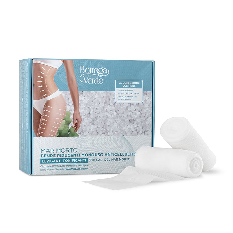 Mar Morto - Disposable slimming and anticellulite* bandages - with 30% Dead Sea salts - smoothing and firming