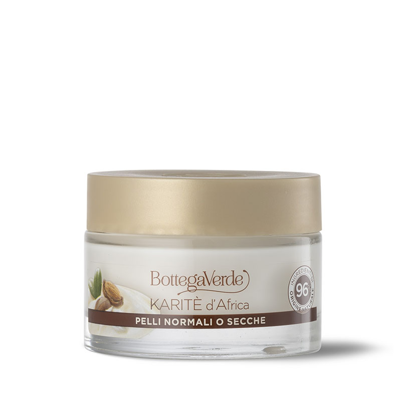 Karitè d'Africa - Crema facial - nutritiva y protectora - con aceite y manteca de Karité (50 ml) - pieles normales o secas