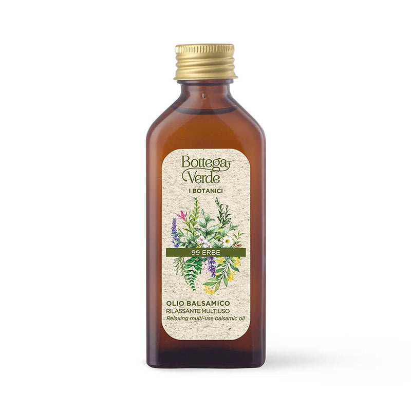 Image of Bottega Verde I Botanici di BV - Olio balsamico - 99 erbe - rilassante multiuso