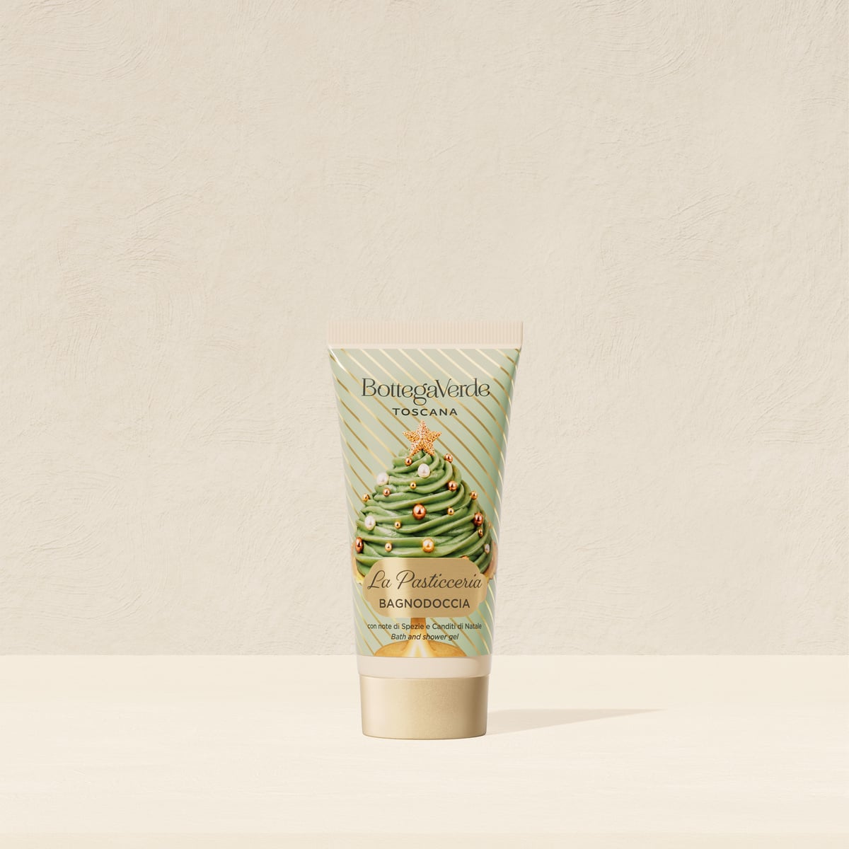 La Pasticceria - Bath and shower gel - with notes of Christmas Spices and Candied Fruit (50 ml)