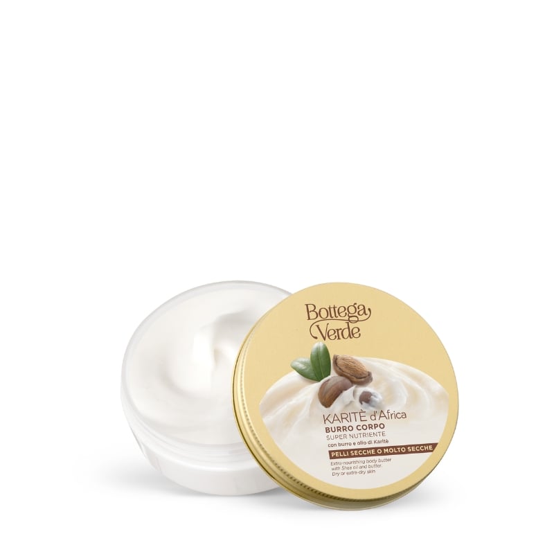 Karit&egrave; d'Africa - Extra-nourishing body butter - With Shea oil and butter (150 ml) - Dry or extra-dry skin