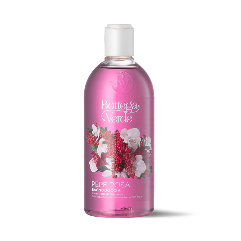 Gel de baño y ducha con extracto de Pimienta rosa (400 ml)