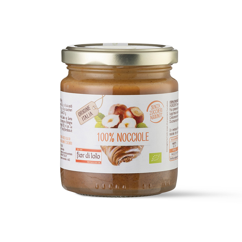 FIOR DI LOTO Crema di Nocciole tostate bio