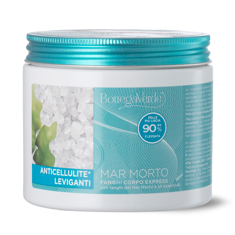 Bottega Verde MAR MORTO - Fanghi corpo express - con fanghi del Mar Morto e oli essenziali (350 ml) - anticellulite* leviganti