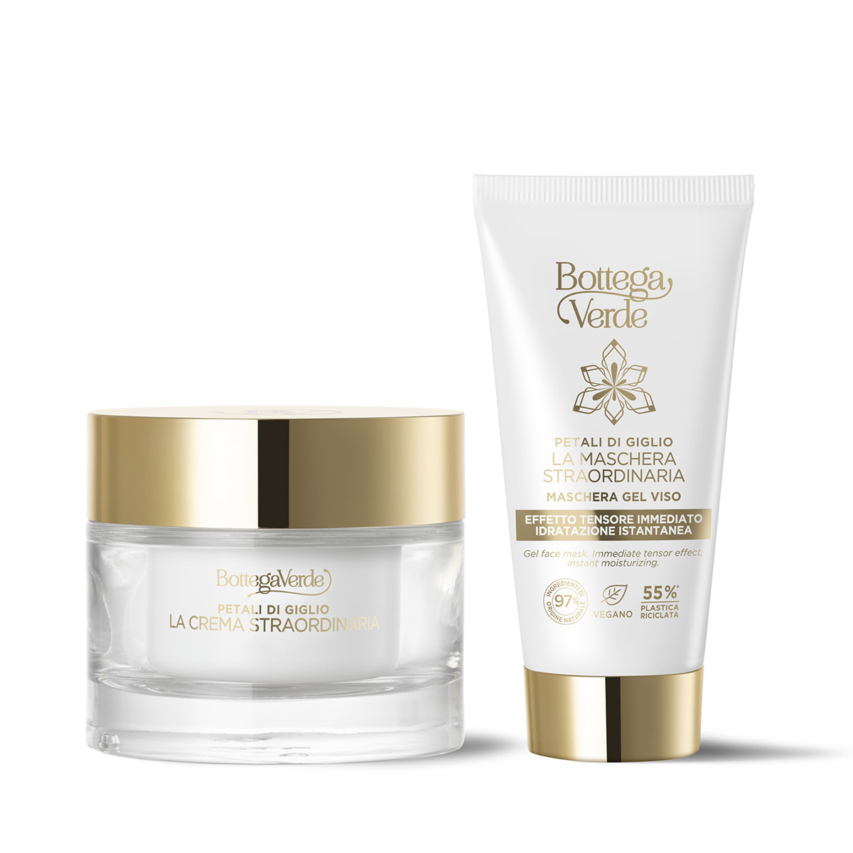 Bottega Verde Offerta Giglio - Crema viso + maschera