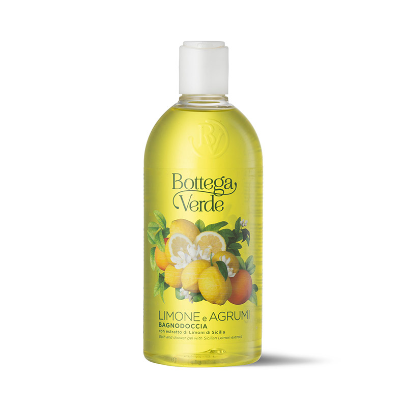 Limone e Agrumi - Gel de baño y ducha con extracto de limones de Sicilia (400 ml)