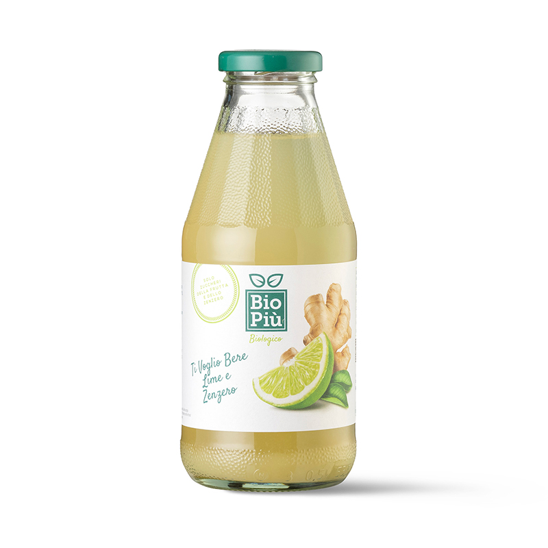 BIO PIU - Succo biologico Lime e Zenzero