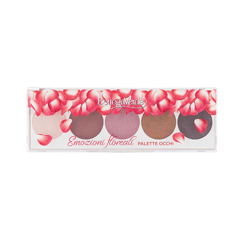 Emozioni floreali - Palette occhi con estratto di Rosa