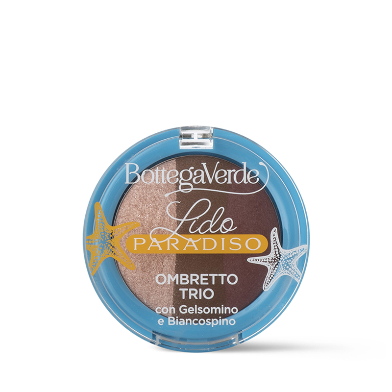 Bottega Verde Lido Paradiso - Ombretto Trio Con Gelsomino E Biancospino