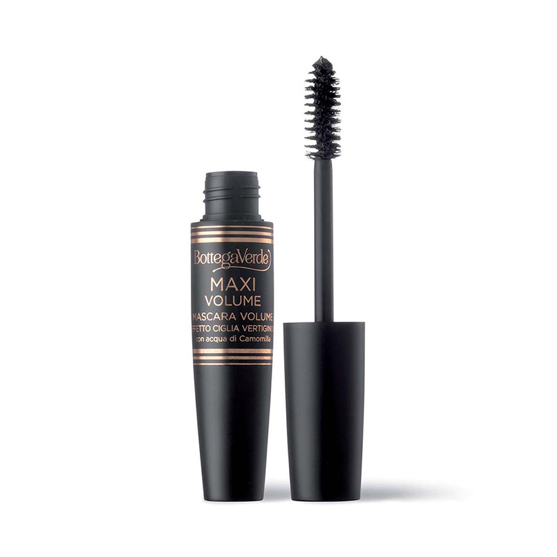 Maxi volume - Mascara volume - effetto ciglia vertiginose - con acqua di Camomilla