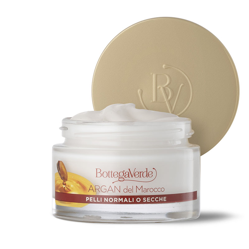 Argan del Marocco - Crema  viso - antietà nutriente - con olio di Argan - pelli normali o secche