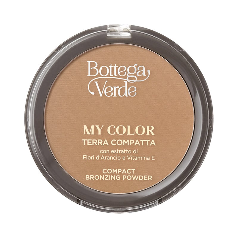 My Color - Compact bronzing powder - with Orange Blossom extract and Vitamin E - natural bronzing effect (8 g)