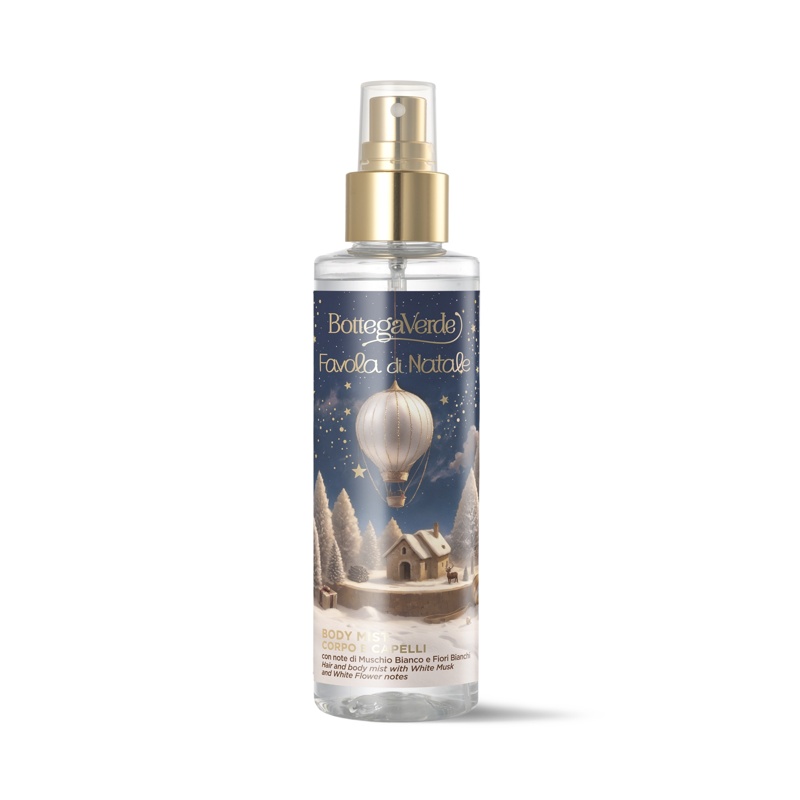 Hair and body mist with White Musk and White Flower notes (150 ml)