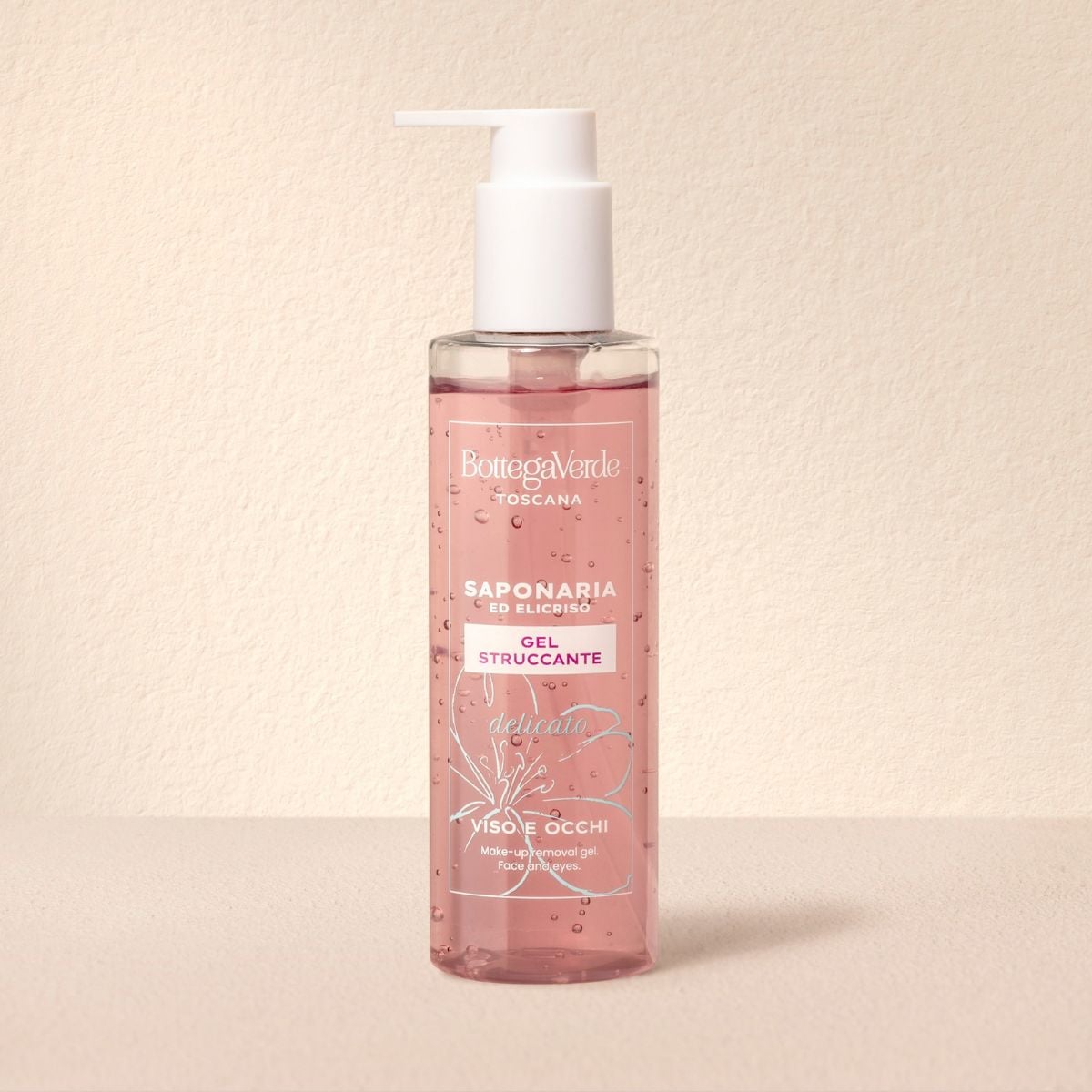 SAPONARIA AND HELICHRYSUM - Make-up removal gel - face and eyes - delicate (200 ml)