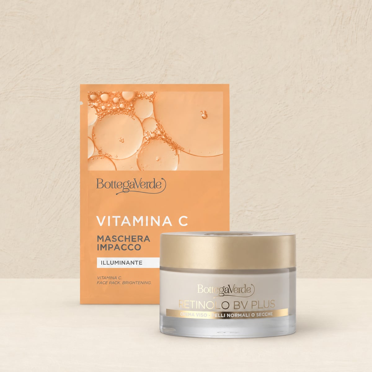 Offerta Retinolo Bv Plus - crema viso + maschera illuminante